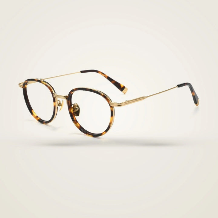 Blackmask Unisex Full Rim Round Titanium Acetate Eyeglasses BM-KJ20 — view 2 | Blackmask at FuzWeb