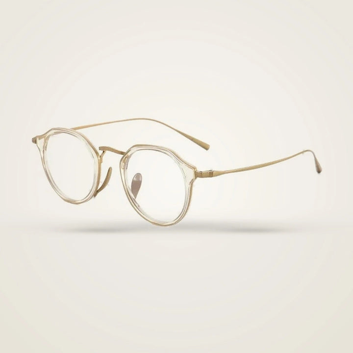 Blackmask Unisex Full Rim Round Titanium Acetate Eyeglasses BM-KM1113 — view 2 | Blackmask at FuzWeb
