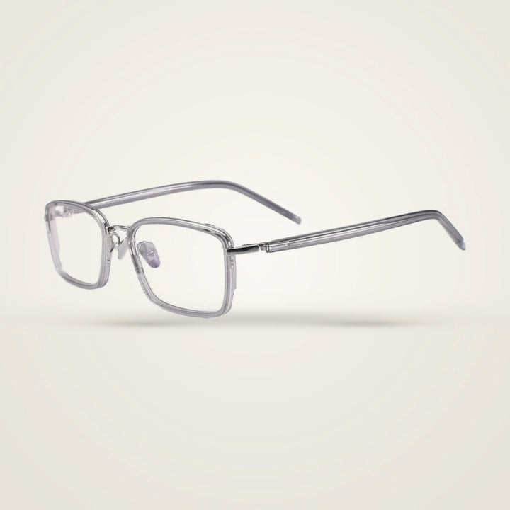 Blackmask Unisex Full Rim Square Titanium Acetate Eyeglasses BM-M171 — view 1 | Blackmask at FuzWeb