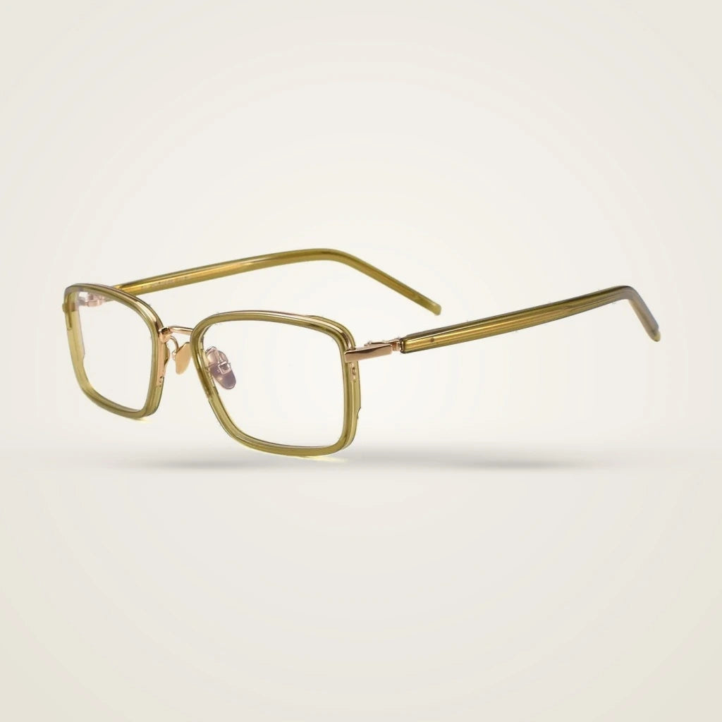 Blackmask Unisex Full Rim Square Titanium Acetate Eyeglasses BM-M171 — view 4 | Blackmask at FuzWeb