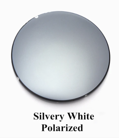 Black Mask Single Vision Myopic Polarized Sunglass Lenses Lenses Black Mask Lenses 1.56 Mirror Silver 