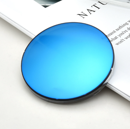 Katkani Progressive Non Polarized Sunglass Lenses Lenses KatKani Eyeglass Lenses 1.50 Blue 