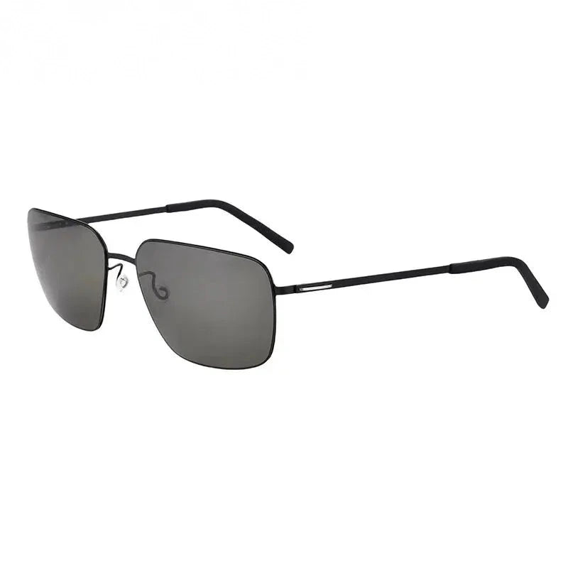 Bobbie 800131 Men’s Screwless Full Rim Square Titanium Sunglasses - 007 / China Mainland / 600D radian