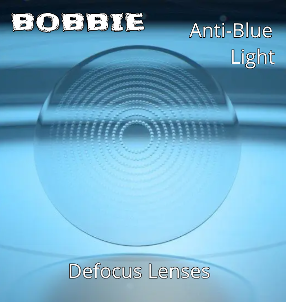 Bobbie Single Vision Defocus Lenses Anti-Blue Clear