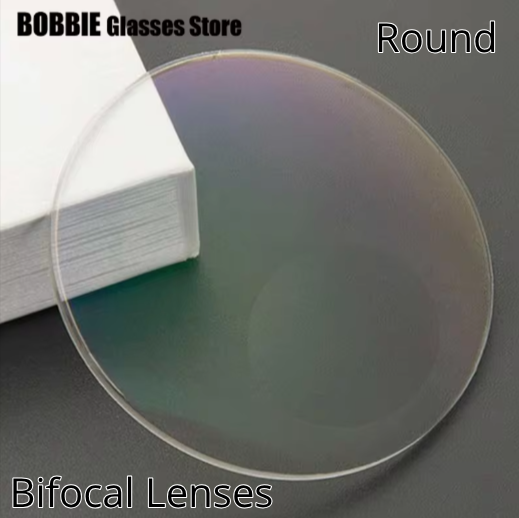 Bobbie Round Top & Flat Top Bifocal Clear Lenses