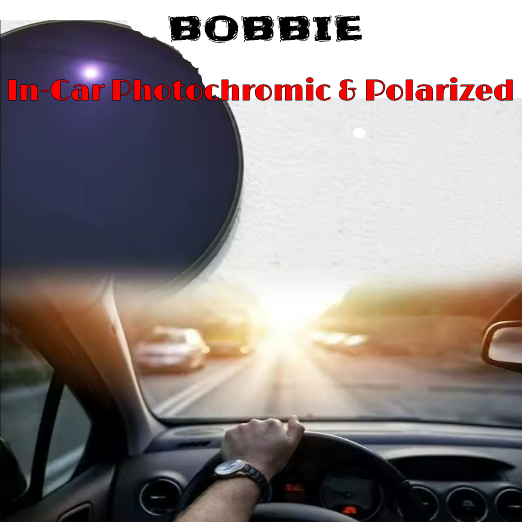 Bobbie Single Vision Polarized Photochromic Anti-Blue In Car Lenses
