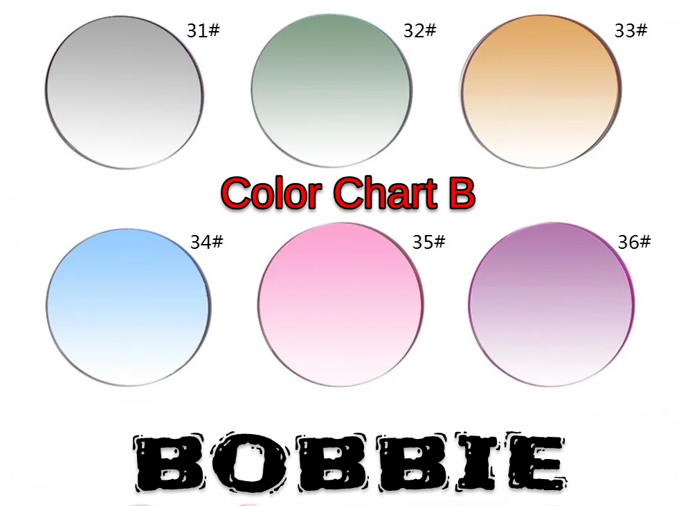 Bobbie Single Vision Aspheric Tinted Lenses