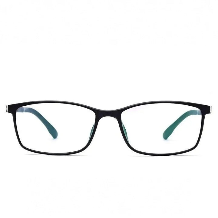Brightzone Unisex Eyeglasses Square Full Rim Tr90 Ultem 621 - Blue