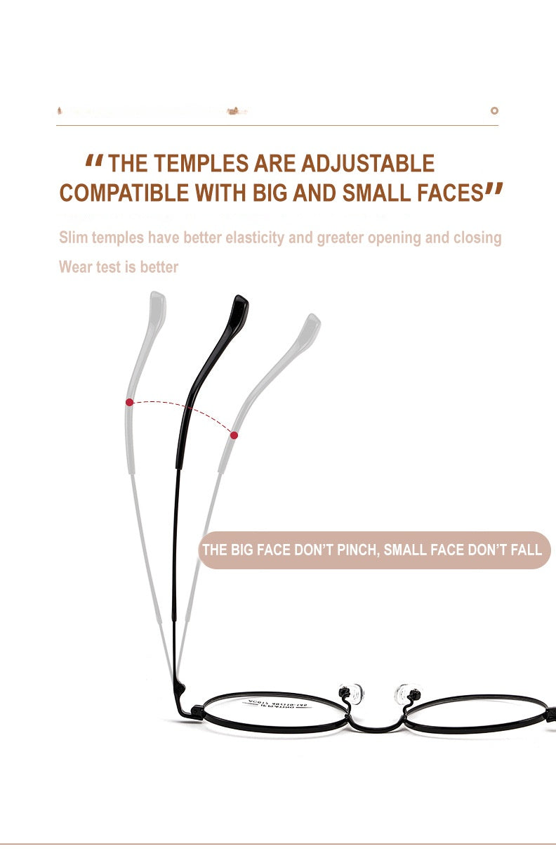 Chashma Ottica Unisex Full Rim Oval Stainless Steel Eyeglasses A017 — view 10 | Chashma Ottica at FuzWeb