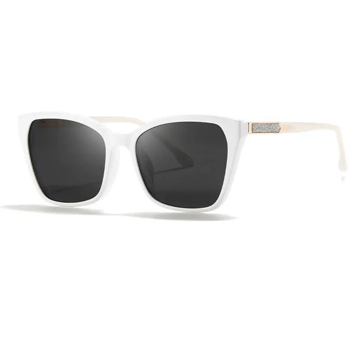 Kansept Unisex Full Rim Square Tr 90 Alloy Reading Glasses Clip On Sunglasses 72005.