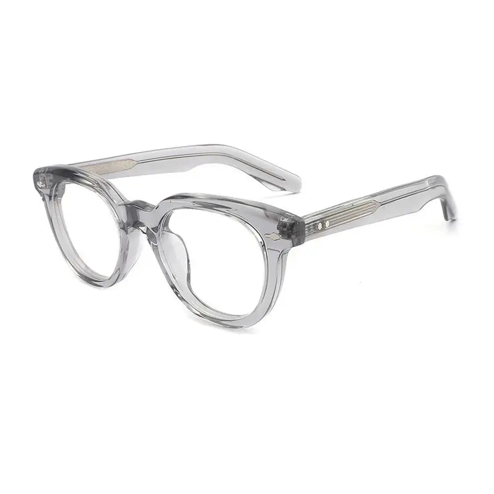 Gatenac Unisex Full Rim Oval Square Acetate Reading Glasses Gxyj91123.