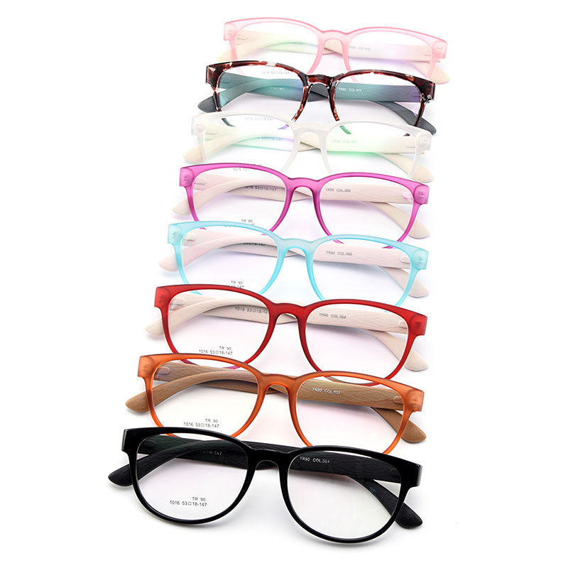 Gmei Unisex Eyeglasses Ultra-Light Tr90 Plastic 8 Colors M1016 — view 1 | Gmei Optical at FuzWeb