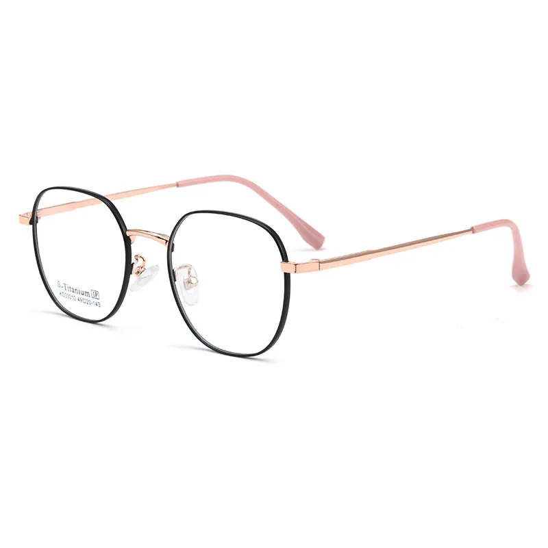 Gmei Optical KO33010K women's square alloy prescription eyeglasses — view 8