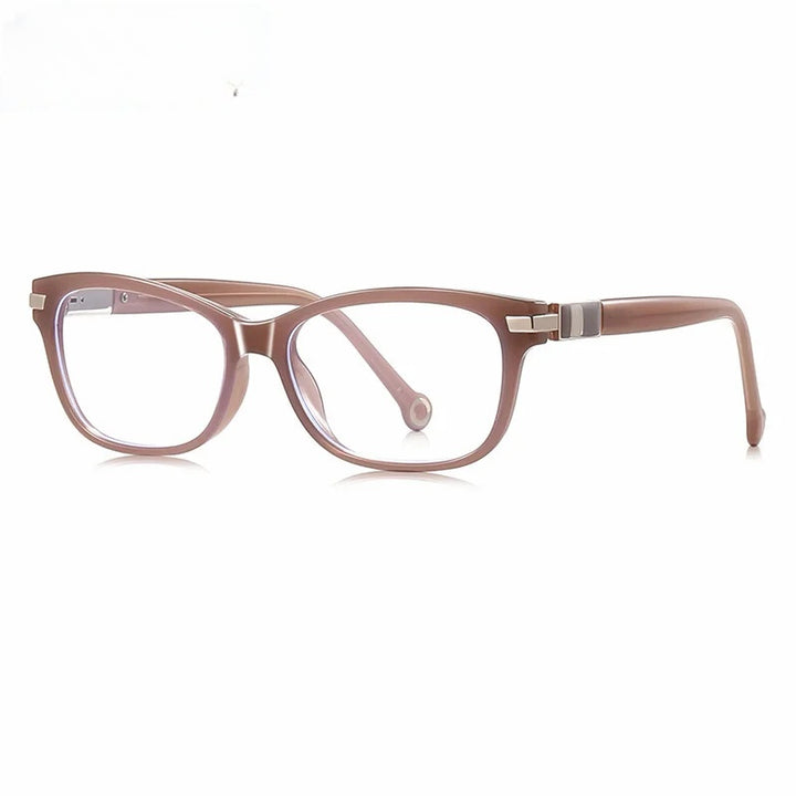 Chashma Ochki Unisex Full Rim Square Tr 90 Alloy Eyeglasses 881220.