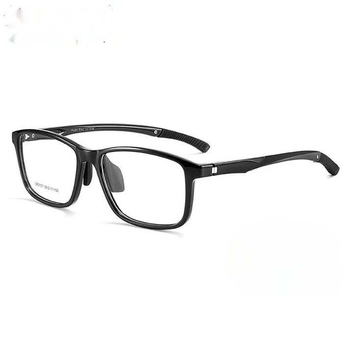 Chashma Ochki Unisex Full Rim Square Tr 90 Titanium Eyeglasses 960107.