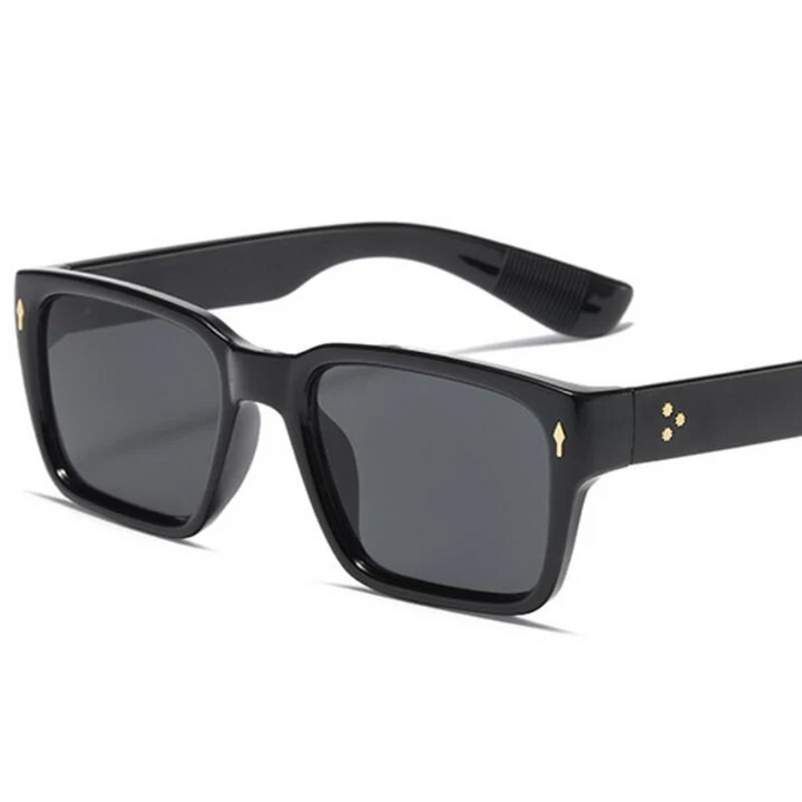 Glocco Unisex Full Rim Rectangular Square Acetate Sunglasses 51127