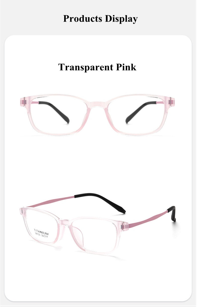 Chashma Ottica Womens Full Rim Square Tr 90 Titanium Eyeglasses 99100 — view 2 | Chashma Ottica at FuzWeb