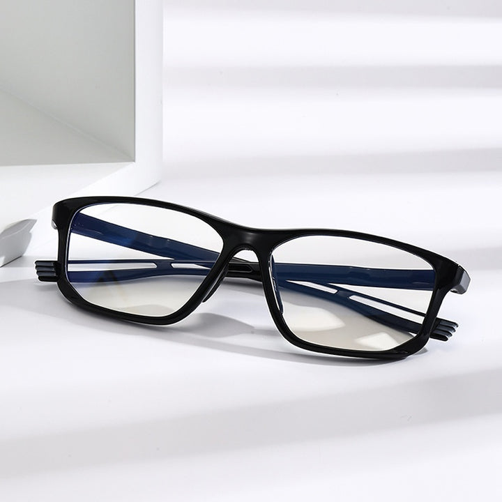 Chashma Ochki Unisex Full Rim Square Tr 90 Titanium Eyeglasses 883001 — view 2 | Chashma Ochki at FuzWeb
