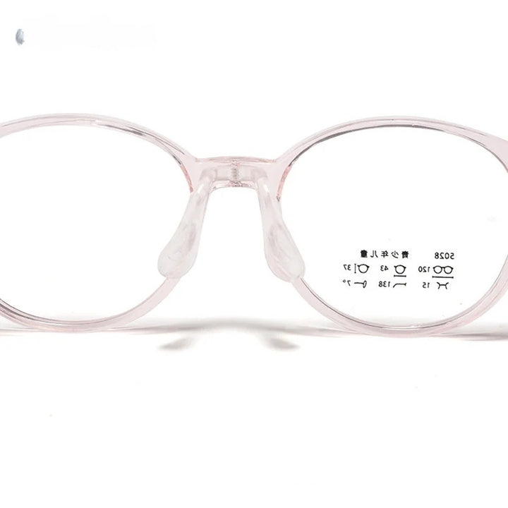 Chashma Unisex Childrens Full Rim Round Tr 90 Titanium Eyeglasses 5028 — view 12 | Chashma at FuzWeb