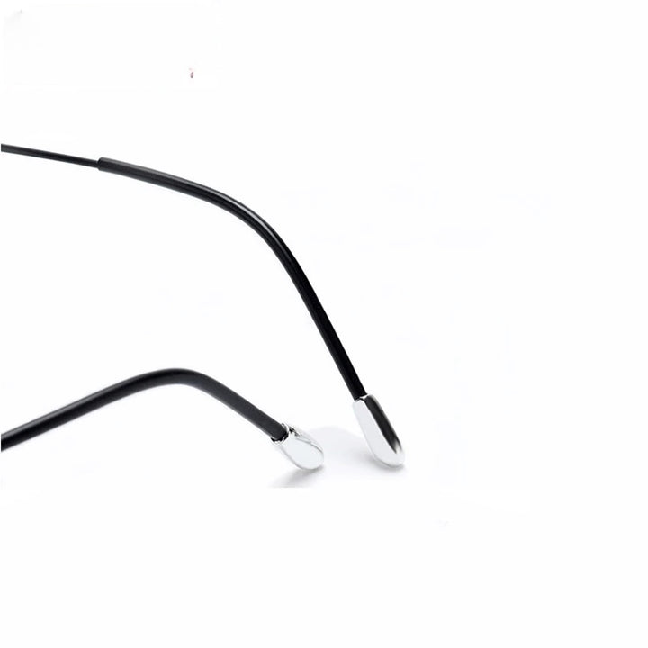 Chashma Ottica 16011 unisex rimless titanium prescription eyeglasses — view 8