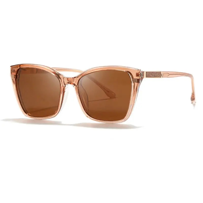 Kansept Unisex Full Rim Square Tr 90 Alloy Reading Glasses Clip On Sunglasses 72005.