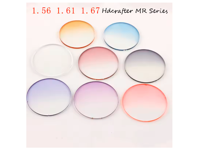 Hdcrafter Single Vision MR Series Gradient Tint Lenses Lenses Hdcrafter Eyeglass Lenses