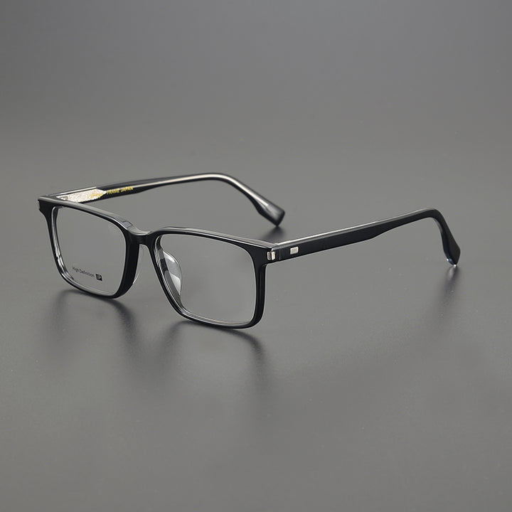 Nobler Unisex Full Rim Square Acetate Eyeglasses 84121.
