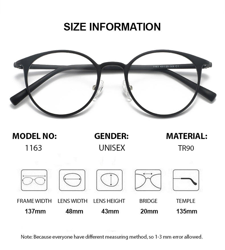 Summer Flower  Womens Full Rim Round Ultem Eyeglasses 11638 — view 1 | Summer Flower at FuzWeb