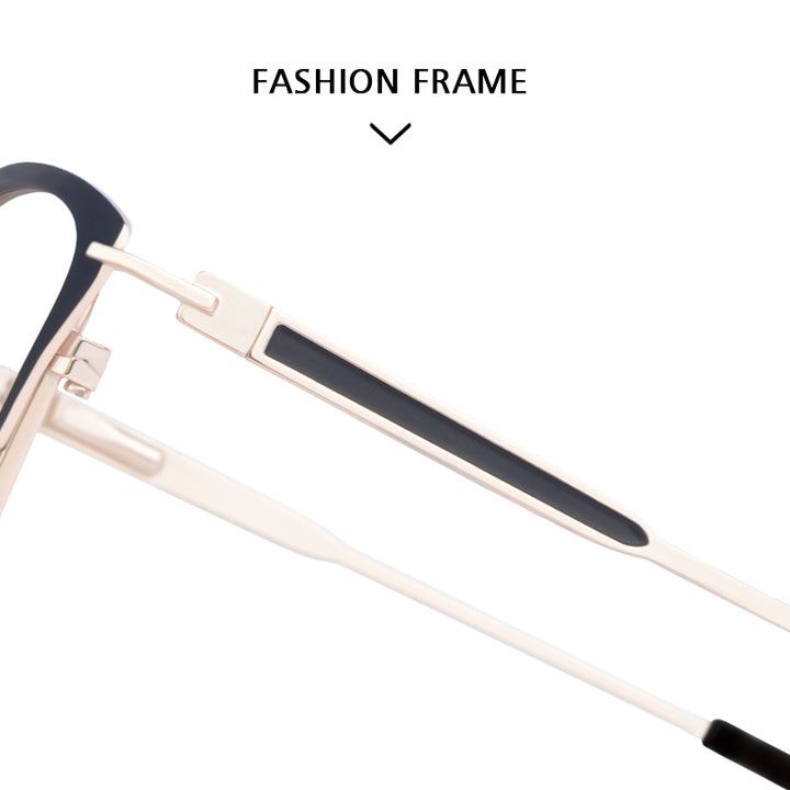 Kansept Womens Full Rim Square Tr 90 Alloy Reading Glasses 53321 — view 2 | Kansept at FuzWeb