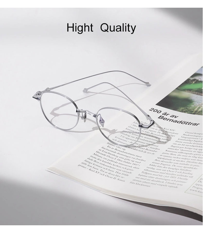 Krasivyy Unisex Full Rim Square Titanium Eyeglasses 14618 — view 3 | Krasivyy at FuzWeb