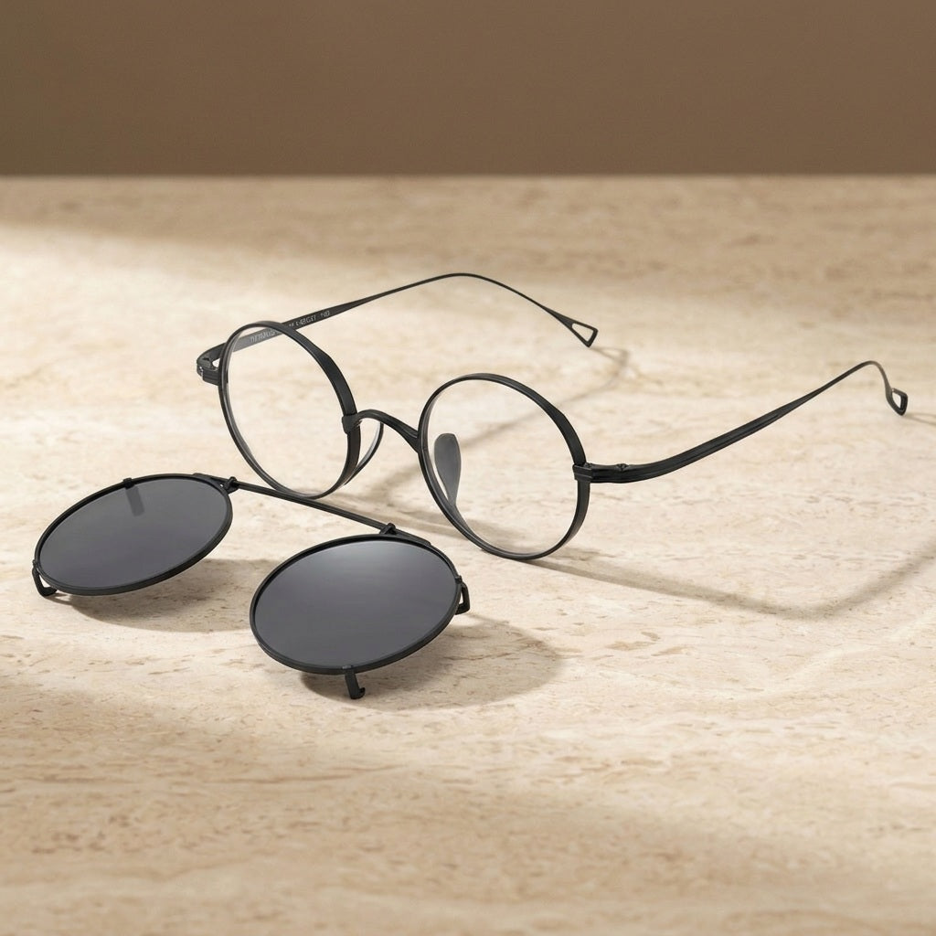 Chashma Ochki 310518 Black-Gray Lens Eyeglasses — view 1 | FuzWeb