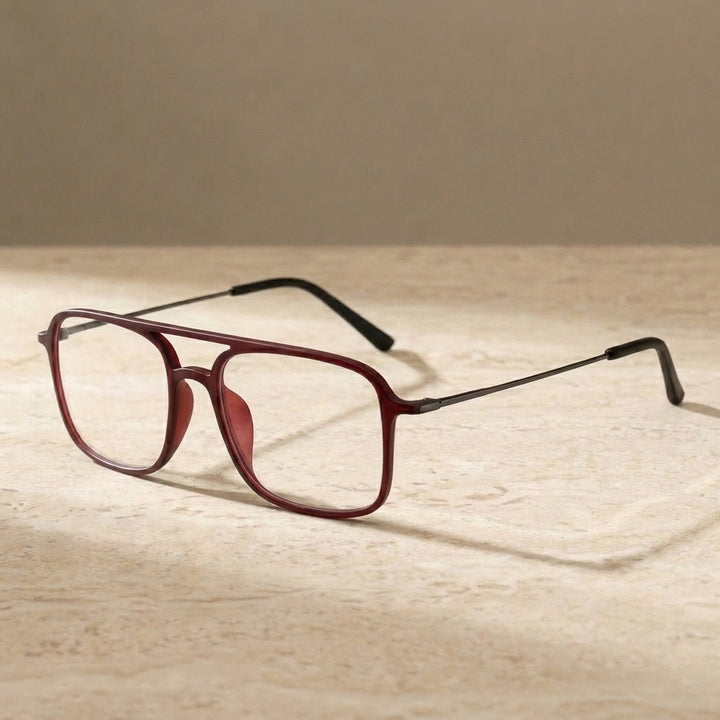 Chashma Ochki 3121 Wine Red Eyeglasses — view 5 | FuzWeb