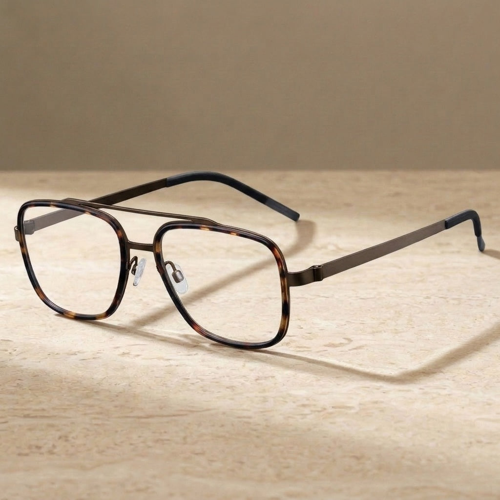 Chashma Ochki 49911 Black-Leopard Eyeglasses — view 5 | FuzWeb
