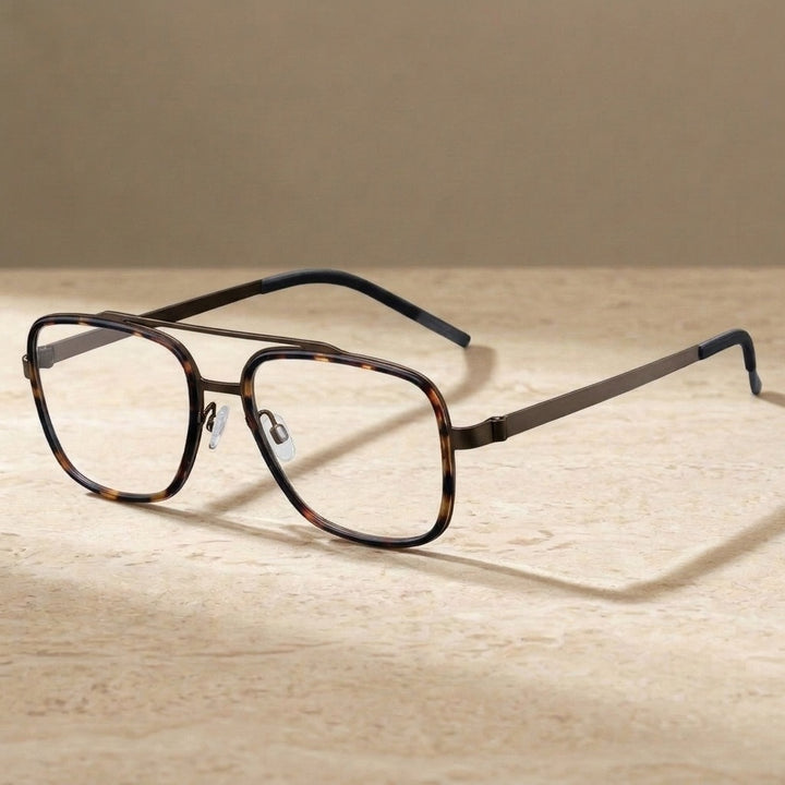 Chashma Ochki 49911 Black-Leopard Eyeglasses — view 5 | FuzWeb