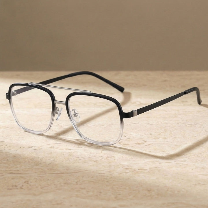 Chashma Ochki 49911 Transparent-Black Eyeglasses — view 3 | FuzWeb