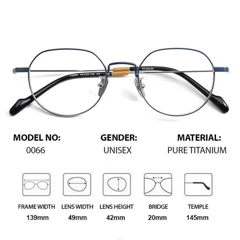 Chashma Ochki 880066 Eyeglasses — Frame Dimensions and Sizing Chart