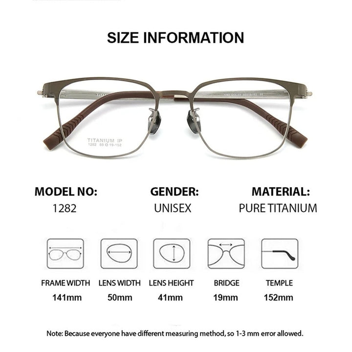 Chashma Ochki 881282 Eyeglasses — Frame Dimensions and Sizing Chart