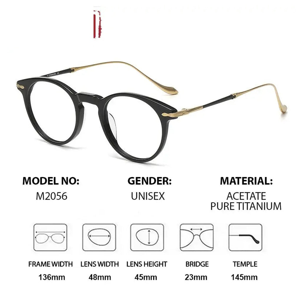 Chashma Ochki 932056 Eyeglasses — Frame Dimensions and Sizing Chart