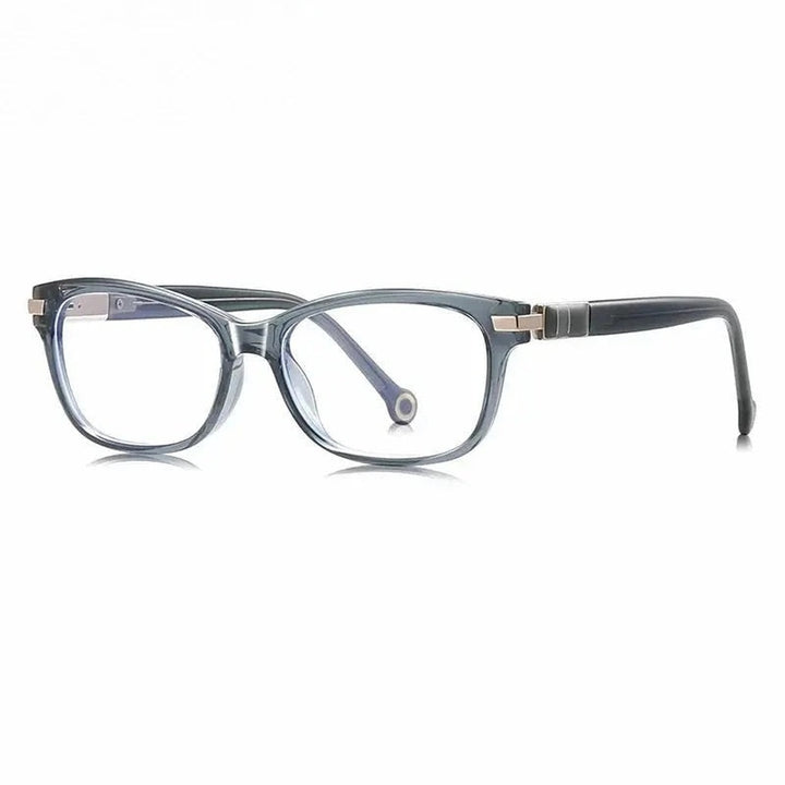 Chashma Ochki Unisex Full Rim Square Tr 90 Alloy Eyeglasses 881220 — view 5 | Chashma Ochki at FuzWeb