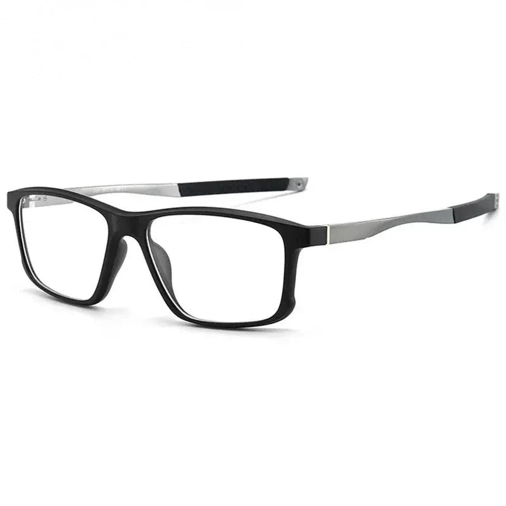 Chashma Ochki Unisex Full Rim Square Tr 90 Titanium Eyeglasses 885827 — view 3 | Chashma Ochki at FuzWeb