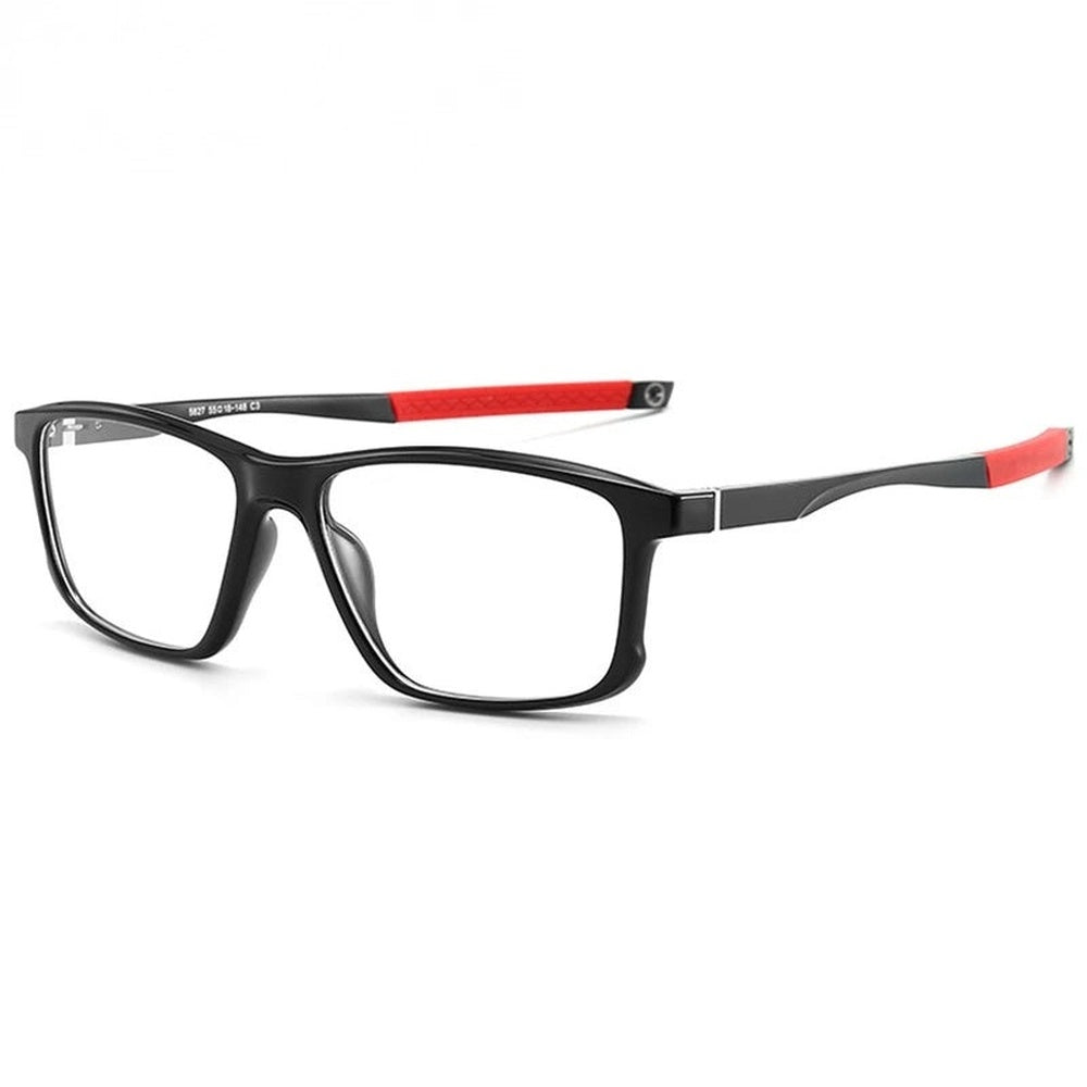 Chashma Ochki Unisex Full Rim Square Tr 90 Titanium Eyeglasses 885827 — view 2 | Chashma Ochki at FuzWeb