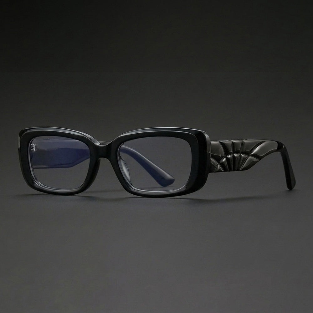 Chashma Ochki Unisex Full Rim Square Tr 90 Titanium Eyeglasses 882251 — view 3 | Chashma Ochki at FuzWeb