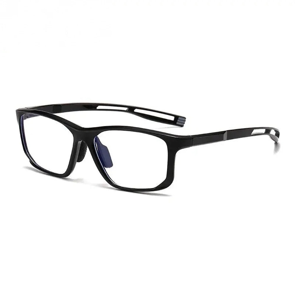 Chashma Ochki Unisex Full Rim Square Tr 90 Titanium Eyeglasses 883001 — view 3 | Chashma Ochki at FuzWeb