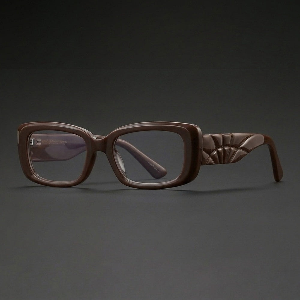 Chashma Ochki Unisex Full Rim Square Tr 90 Titanium Eyeglasses 882251 — view 5 | Chashma Ochki at FuzWeb