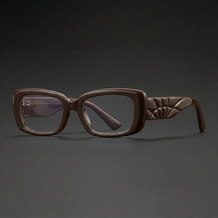 Chashma Ochki Unisex Full Rim Square Tr 90 Titanium Eyeglasses 882251 — view 5 | Chashma Ochki at FuzWeb