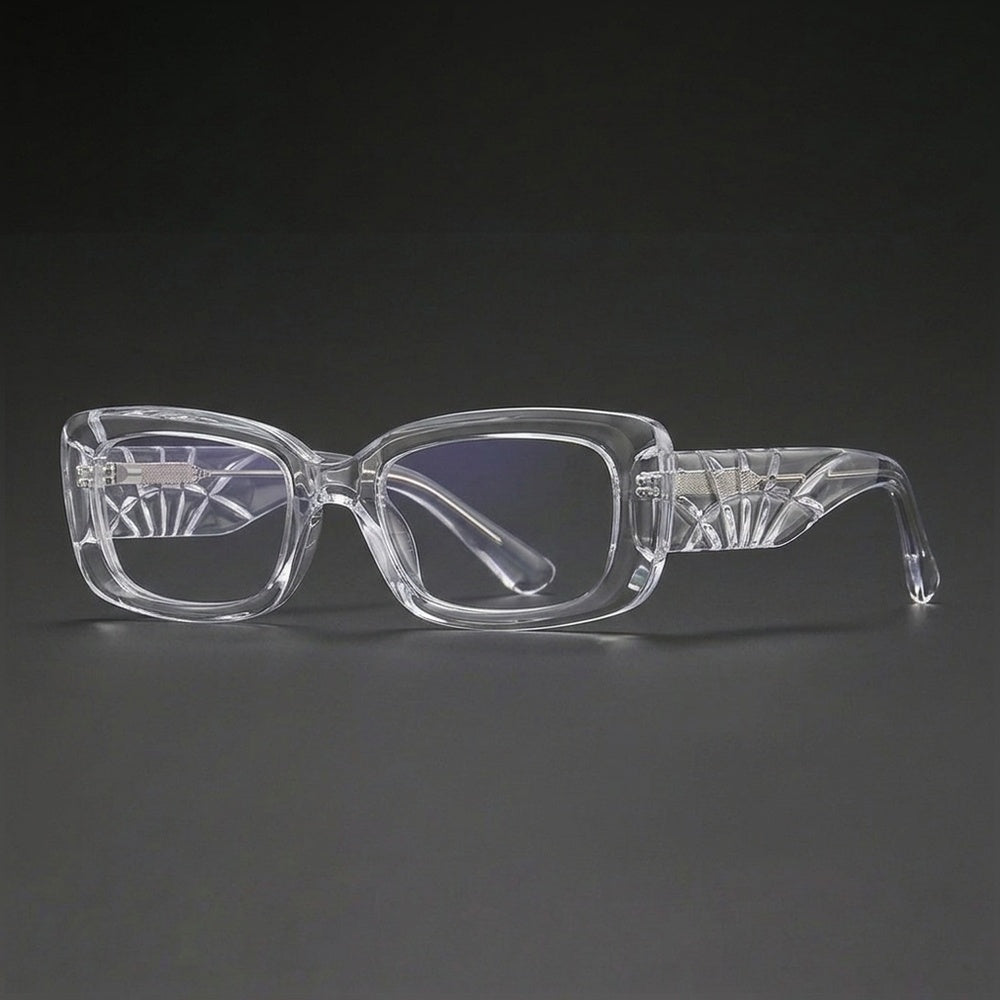 Chashma Ochki Unisex Full Rim Square Tr 90 Titanium Eyeglasses 882251 — view 1 | Chashma Ochki at FuzWeb