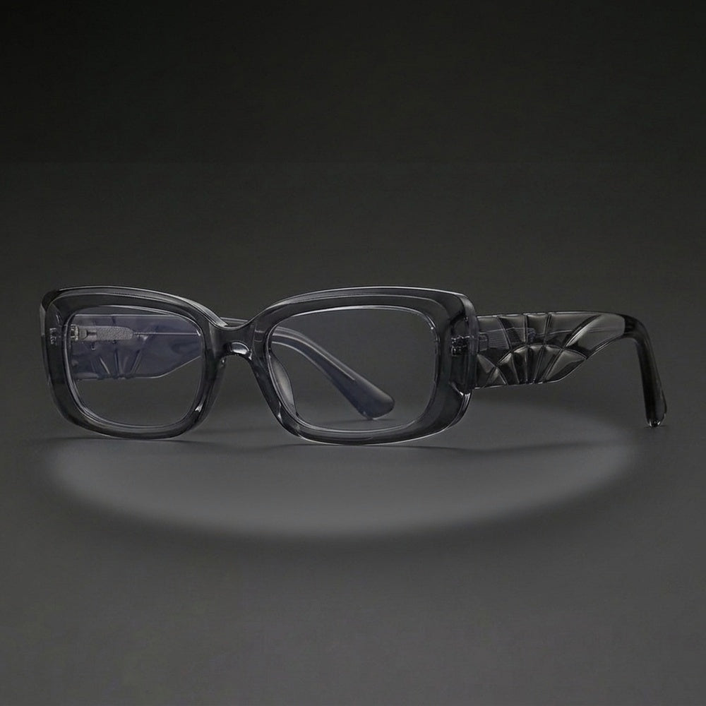 Chashma Ochki Unisex Full Rim Square Tr 90 Titanium Eyeglasses 882251 — view 4 | Chashma Ochki at FuzWeb