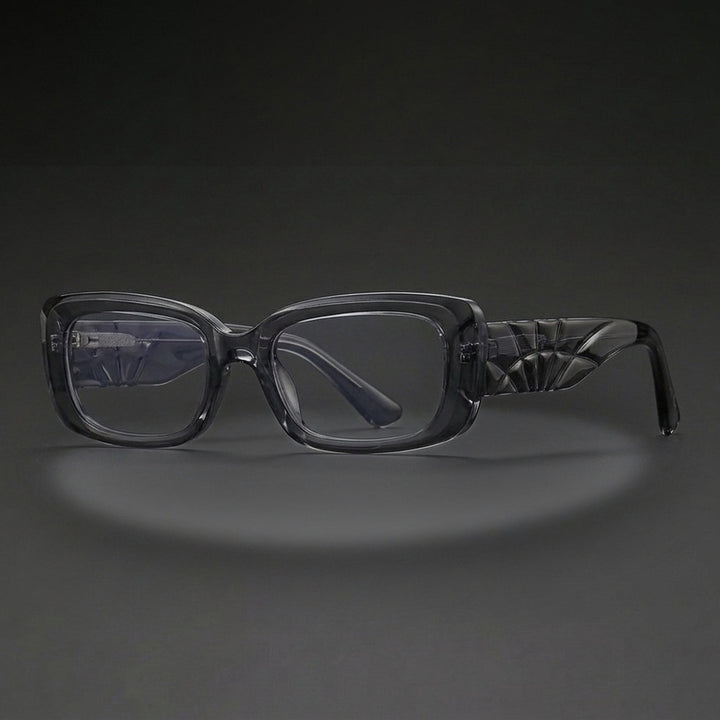 Chashma Ochki Unisex Full Rim Square Tr 90 Titanium Eyeglasses 882251 — view 4 | Chashma Ochki at FuzWeb