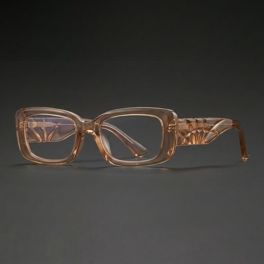 Chashma Ochki Unisex Full Rim Square Tr 90 Titanium Eyeglasses 882251 — view 6 | Chashma Ochki at FuzWeb