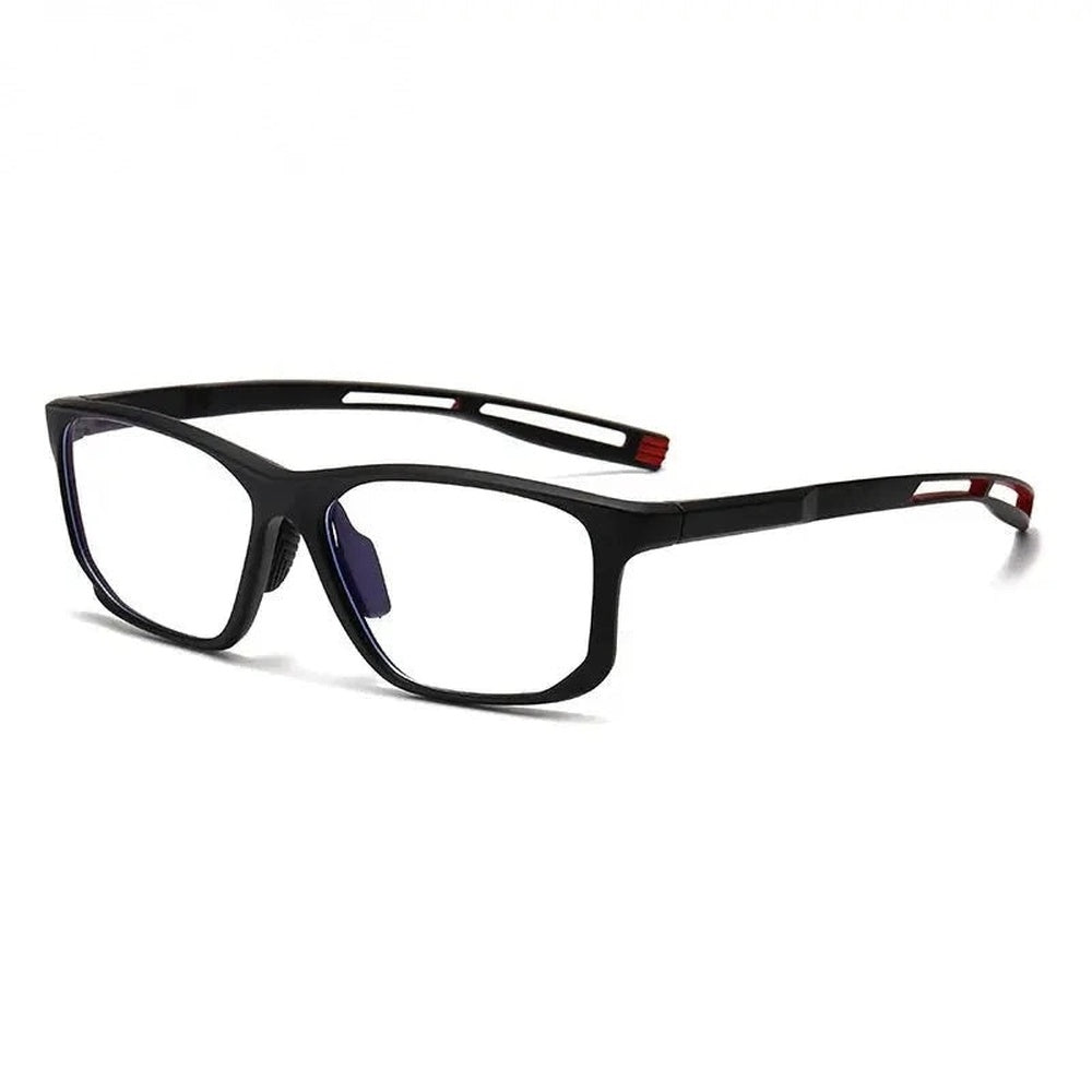 Chashma Ochki Unisex Full Rim Square Tr 90 Titanium Eyeglasses 883001 — view 2 | Chashma Ochki at FuzWeb